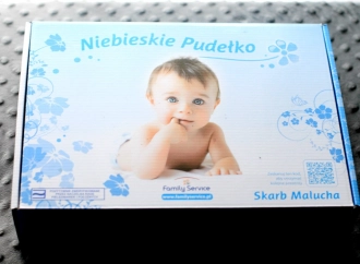 Niebieskie pudełko: darmowe próbki dla dzieci i kobiet w ciąży