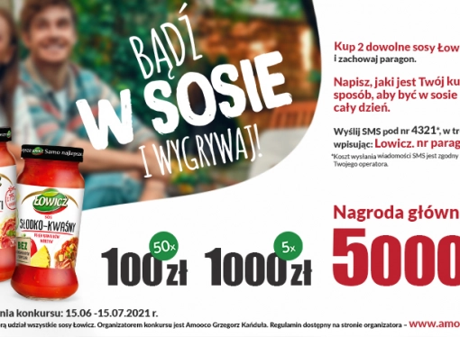 Bądź w sosie i wygrywaj!