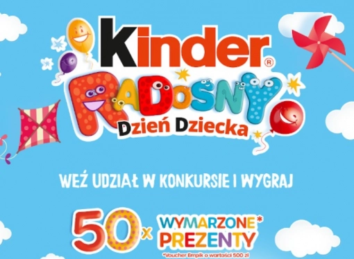 Konkurs Kinder „Radosny Dzień Dziecka”