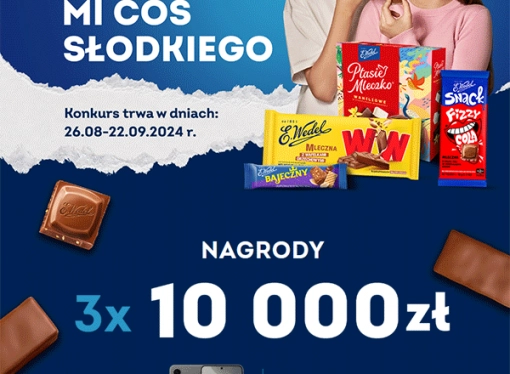 Weź udział w konkursie marki Wedel "Podaruj mi coś słodkiego" i wygrywaj!